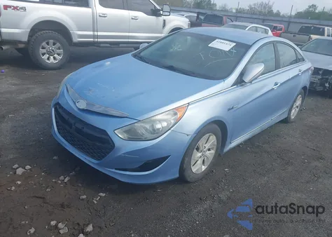 2013 Hyundai Sonata Hybrid from USA, damaged, VIN KMHEC4A43DA077687